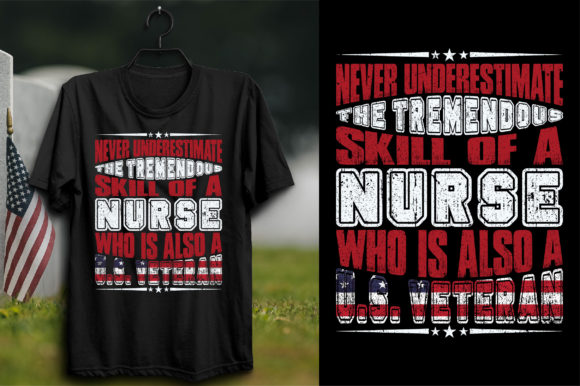 A Nurse Veteran T-Shirt Design Review