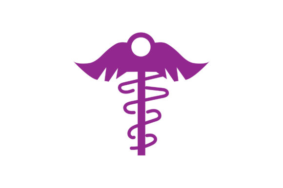 Caduceus Medical Icon: A Versatile Design for Embroidery