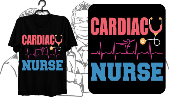 Cardiac Nurse: A Heartfelt Embroidery Design