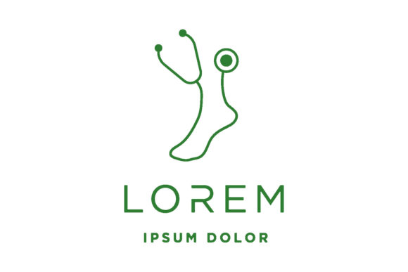 Foot Leg Medical Logo Design Vector Review