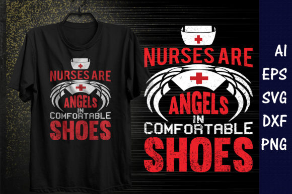 Nurse Are Angel in Comfortable Shoes