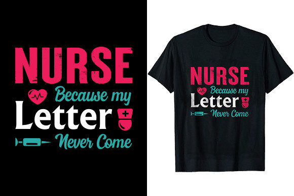 Nurse Because My Letter Never Come: A Unique Embroidery Design