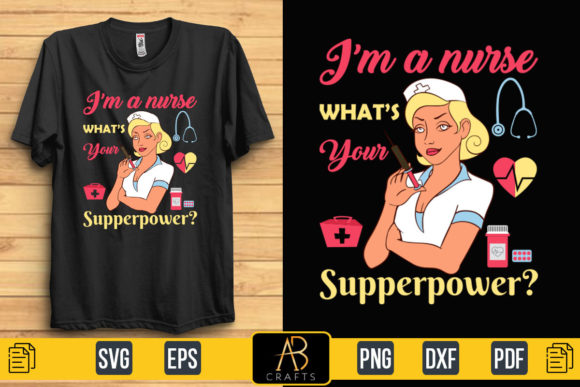 Nurse Superpower Sublimation Design Review