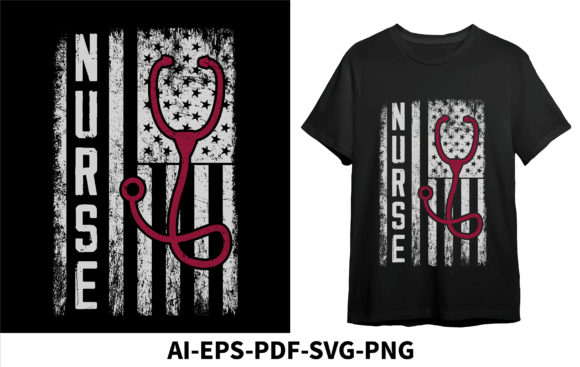 Nurse T-shirt Design, USA Flag: A Detailed Review