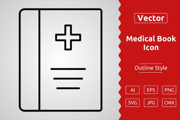 Vector Medical Book Outline: A Designer's Review